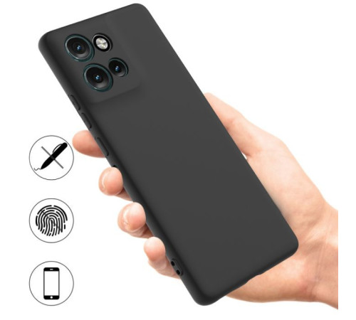 Чохол до мобільного телефона BeCover Motorola Edge 50 Neo Black (712744)