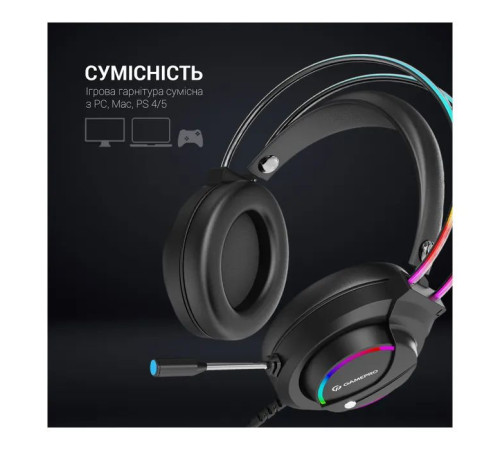 Навушники GamePro HS733 Black (HS733)