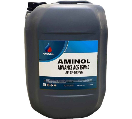 Моторное масло Aminol Advance AC5 15W40 CF-4 MB-Approval 20л (AM148793)