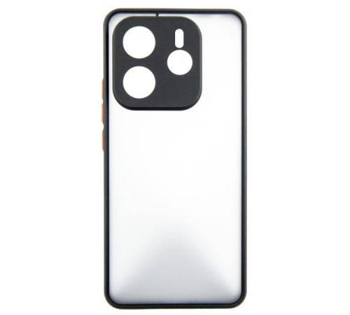 Чохол до мобільного телефона Dengos Matte Xiaomi Redmi Note 14 5G (Black) (DG-TPU-MATT-155)