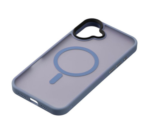 Чохол до мобільного телефона 2E iPhone 16 Plus Soft Touch MagSafe Cover light blue (2E-IPH-16PL-OCLS-LB)
