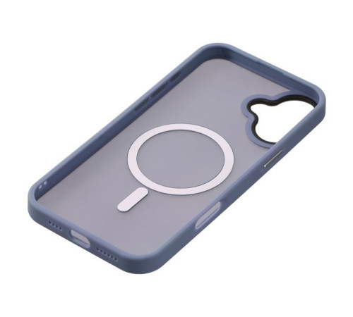 Чохол до мобільного телефона 2E iPhone 16 Plus Soft Touch MagSafe Cover light blue (2E-IPH-16PL-OCLS-LB)