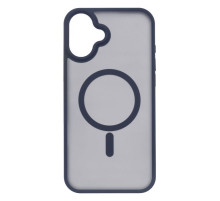 Чохол до мобільного телефона 2E iPhone 16 Plus Soft Touch MagSafe Cover dark blue (2E-IPH-16PL-OCLS-DB)