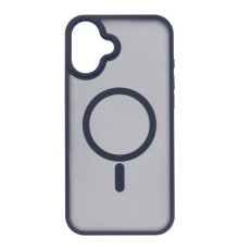 Чохол до мобільного телефона 2E iPhone 16 Plus Soft Touch MagSafe Cover dark blue (2E-IPH-16PL-OCLS-DB)