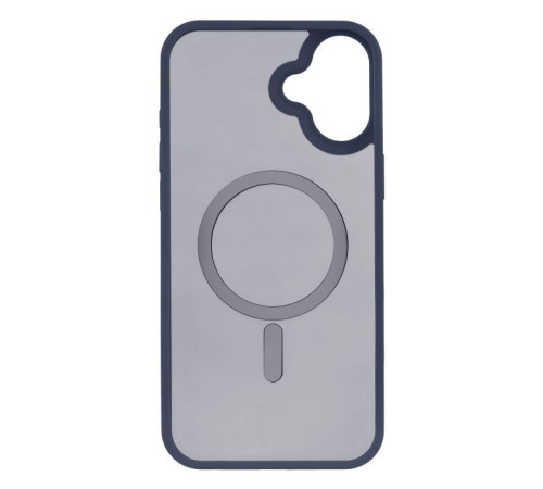 Чехол для мобильного телефона 2E iPhone 16 Plus Soft Touch MagSafe Cover dark blue (2E-IPH-16PL-OCLS-DB)