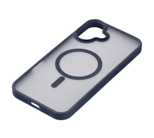 Чехол для мобильного телефона 2E iPhone 16 Plus Soft Touch MagSafe Cover dark blue (2E-IPH-16PL-OCLS-DB)