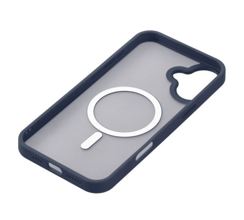 Чехол для мобильного телефона 2E iPhone 16 Plus Soft Touch MagSafe Cover dark blue (2E-IPH-16PL-OCLS-DB)