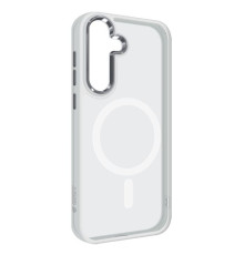 Чохол до мобільного телефона Armorstandart Unit MagSafe Samsung S25 Plus Matte Clear Silver (ARM82264)