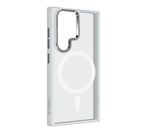 Чохол до мобільного телефона Armorstandart Unit MagSafe Samsung S25 Ultra Matte Clear Silver (ARM82266)