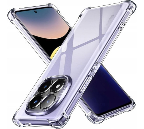 Чохол до мобільного телефона BeCover Anti-Shock Xiaomi Redmi Note 14 Pro 4G Clear (713036)