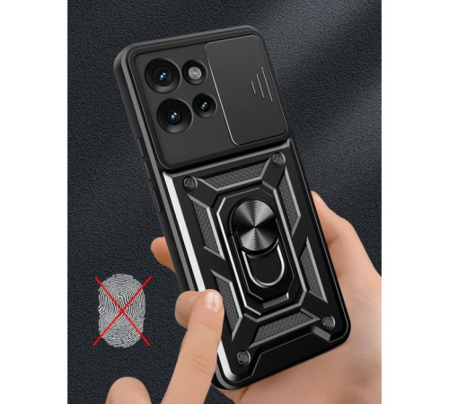 Чохол до мобільного телефона BeCover Military Motorola Edge 50 Black (713050)