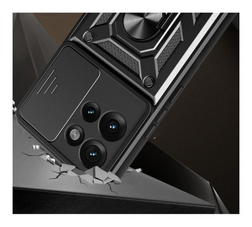 Чохол до мобільного телефона BeCover Military Motorola Edge 50 Black (713050)