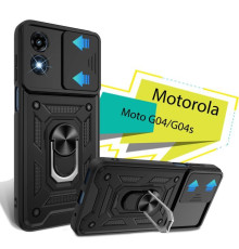 Чехол для мобильного телефона BeCover Military Motorola Moto G04/G04s Black (713062)
