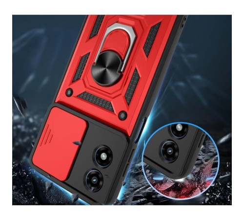 Чохол до мобільного телефона BeCover Military Motorola Moto G04/G04s Red (713065)