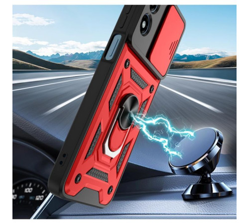 Чохол до мобільного телефона BeCover Military Motorola Moto G04/G04s Red (713065)