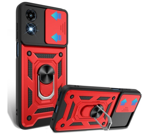 Чохол до мобільного телефона BeCover Military Motorola Moto G04/G04s Red (713065)