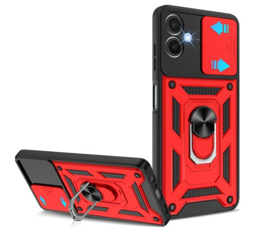 Чохол до мобільного телефона BeCover Military Samsung Galaxy A06 SM-A065 Red (713068)