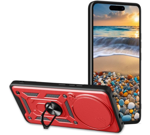 Чохол до мобільного телефона BeCover Military Xiaomi Redmi Note 14 Pro 5G Red (713096)