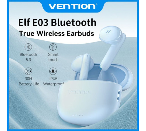 Навушники Vention Elf Earbuds E03 Blue (NBHS0)