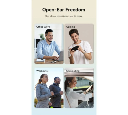 Навушники Vention OpenBeat O11 Beige (NBPN0)