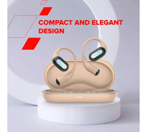 Навушники Canyon OnFlow 12 OWS ENC Beige (CNS-TWS12BE)