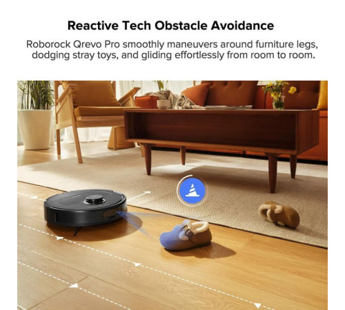 Пилосос Roborock Q REVO PRO BLACK (QRP52-00)