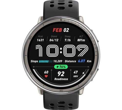 Смарт-годинник Amazfit Active 2R Sport W2437GL7N Black (1135484)
