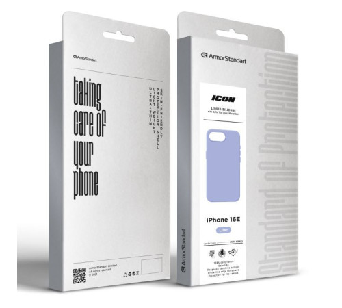 Чохол до мобільного телефона Armorstandart ICON2 Case Apple iPhone 16e Lilac (ARM83966)