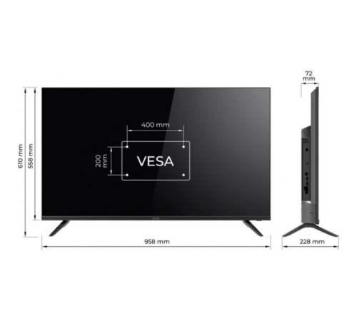 Телевізор Kivi 43F730QB