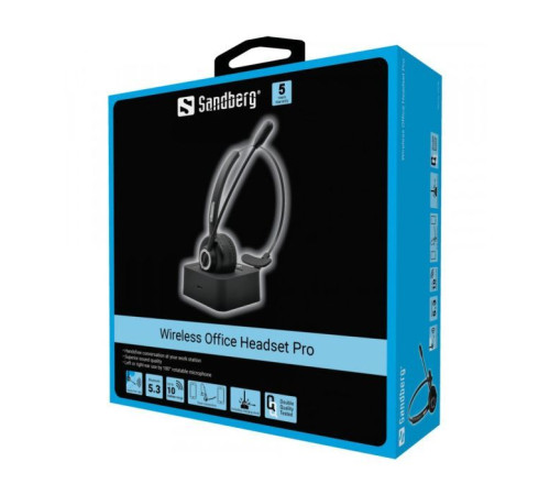 Навушники Sandberg Bluetooth Office Headset Pro Mono Black (126-06)