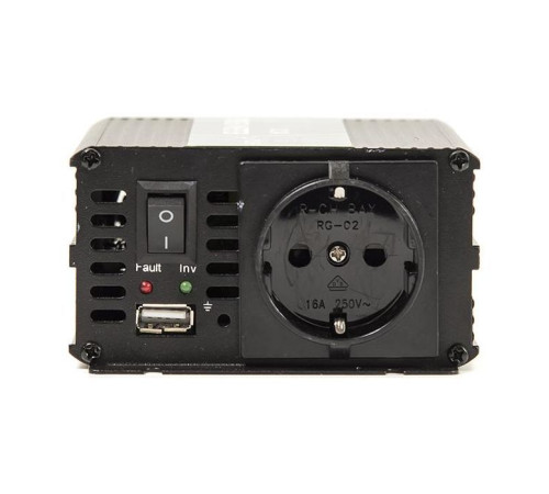 Автомобільний інвертор 24V/220V 300W, USB 5V 1A, HYM300-242 PowerPlant (KD00MS0002)