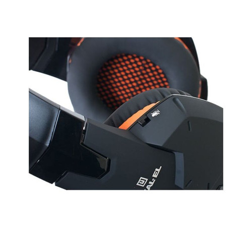 Навушники REAL-EL GDX-7700 SURROUND 7.1 black-orange