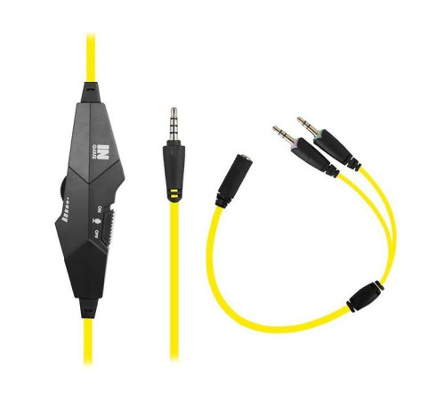 Наушники Gemix N4 Black-Yellow Gaming