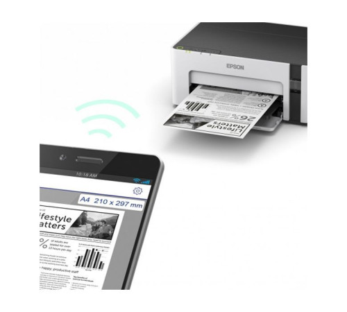 Струменевий принтер Epson M1120 с WiFi (C11CG96405)