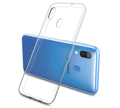 Чохол до мобільного телефона Laudtec для SAMSUNG Galaxy A20 Clear tpu (Transperent) (LC-A20C)