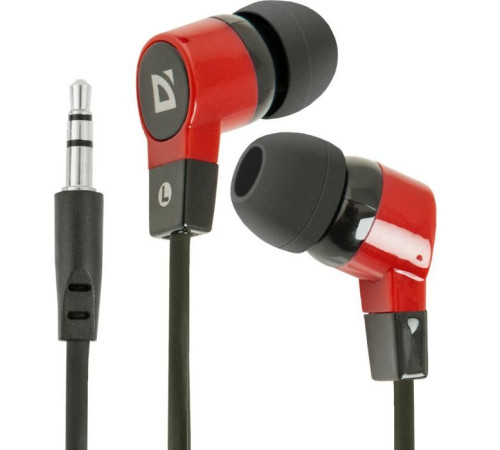 Навушники Defender Basic 619 Black-Red (63619)