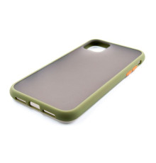 Чохол до мобільного телефона Dengos (Matt) для iPhone 11, Green (DG-TPU-MATT-27)