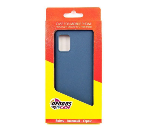 Чохол до мобільного телефона Dengos Carbon Samsung Galaxy A31, blue (DG-TPU-CRBN-64) (DG-TPU-CRBN-64)