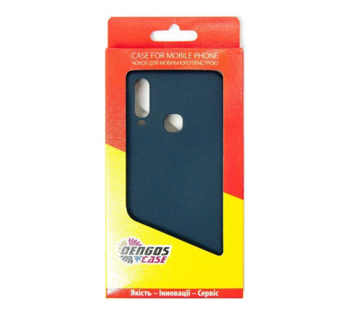 Чохол до мобільного телефона Dengos Carbon Vivo Y15, blue (DG-TPU-CRBN-98) (DG-TPU-CRBN-98)