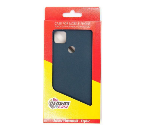 Чохол до мобільного телефона Dengos Carbon Xiaomi Redmi 9C, blue (DG-TPU-CRBN-89) (DG-TPU-CRBN-89)