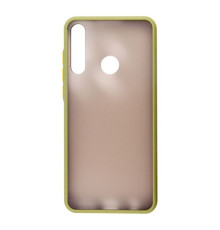 Чохол до мобільного телефона Dengos Matt Huawei Y6P, green (DG-TPU-MATT-55) (DG-TPU-MATT-55)