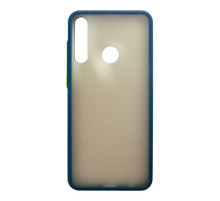 Чохол до мобільного телефона Dengos Matt Huawei Y6P, blue (DG-TPU-MATT-56) (DG-TPU-MATT-56)