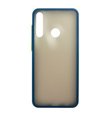 Чохол до мобільного телефона Dengos Matt Huawei Y6P, blue (DG-TPU-MATT-56) (DG-TPU-MATT-56)
