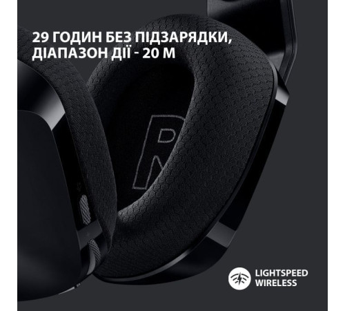 Наушники Logitech G733 Lightspeed Wireless RGB Gaming Headset Black (981-000864)