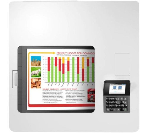 Лазерний принтер HP Color LaserJet Enterprise M554dn (7ZU81A)