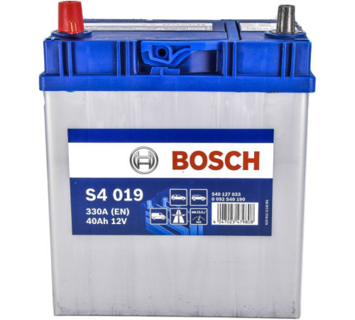 Акумулятор автомобільний Bosch 40А (0 092 S40 190)