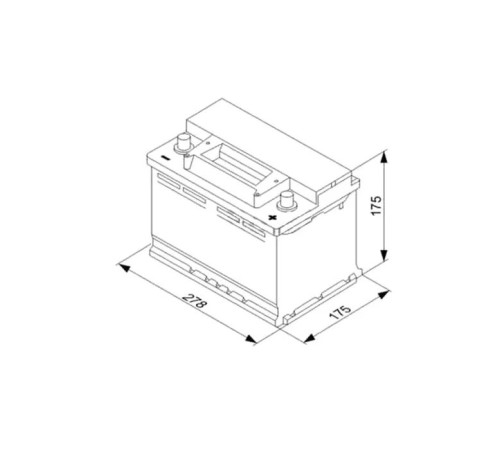 Акумулятор автомобільний Bosch 70А (0 092 S30 070)