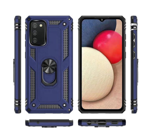 Чохол до мобільного телефона BeCover Military Samsung Galaxy A02s SM-A025/A03s SM-A037/M02s SM-M025 Blue (706013)