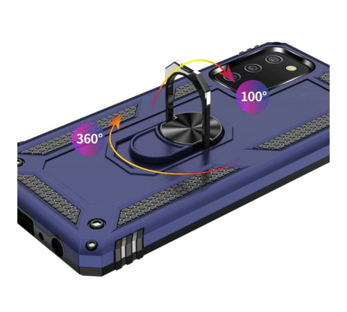 Чохол до мобільного телефона BeCover Military Samsung Galaxy A02s SM-A025/A03s SM-A037/M02s SM-M025 Blue (706013)