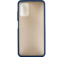 Чехол для мобильного телефона Dengos Matte POCO M3 (blue) (DG-TPU-MATT-71)